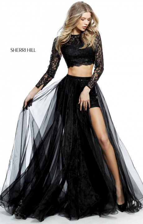 sherri hill tulle dress